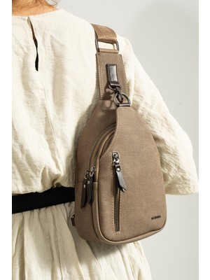 M 708 Mega Bag Kanvas Body Bag / Omuz Çantası
