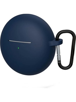 Adige Huawei Freebuds 7i Kulaklık Kılıfı Silikon Lacivert