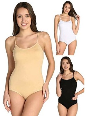 Ip Askılı Çıtçıtlı ( Kancalı ) Badi Karışık Renk 3'lü