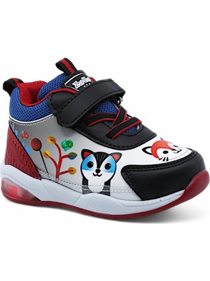 Khayt Zıpzıp Ortopedik Hafif Yuva Kreş Ev Unisex Işıklı Çocuk Spor Ayakkabı