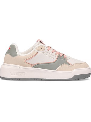 U.s. Polo Assn. A102032845 5f Tiana 5pr Kadın Klasik Sneaker Bej