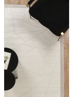 Jüt Sisal Halı Krem Bej – Salon, Mutfak, Balkon Ofis Yolluk Kaymaz Tabanlı