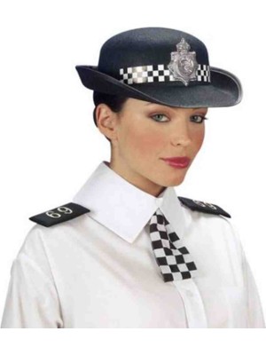 Ingılıs Bayan Polıs Sapkası