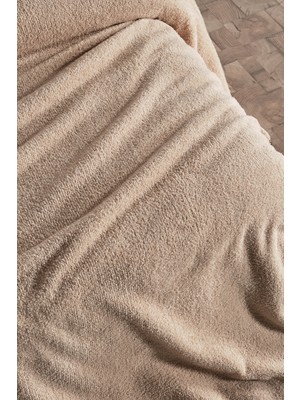 Moffy Battaniye Çift Kişilik Bej