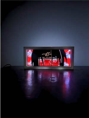 Itachi Uchiha - LED Işıklı Dekoratif Lightbox