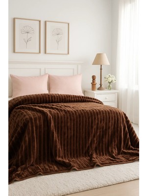 Gentle Battaniye 160*220 Kahve