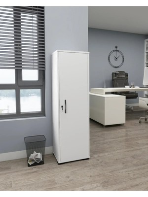 Irmak Mobilya  Kilitli Çok Amaçlı Dolap Ofis Mutfak Banyo Için Kilitli Dolap
