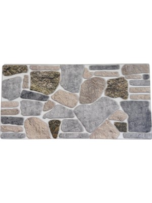 Aren Design 3 Boyutlu Karma Taş Desenli Strafor Duvar Kaplama Paneli