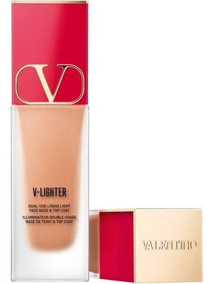 V-Lighter - 2'si 1 Arada Aydınlatma Etkili Makyaj Bazı 02 Ambra (25 Ml)