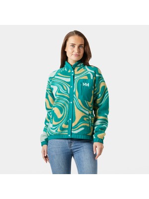 Helly Hansen W Imperıal Prınted Pıle Snap Mont HHA.63373_HHA.537