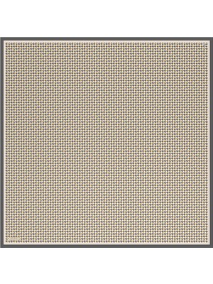 Armine Geometrik Desenli Saf Ipek Twill Eşarp 9417D 31