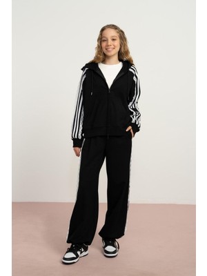 Loco Loco Kız 7809 Çocuk Sweat- Pantolon Takım