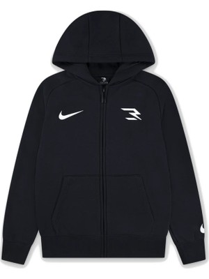 Nıke Rwb Fleece Zıp Up Hoodıe Erkek Çocuk Ceket 9Q1315