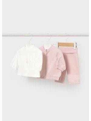 Mayoral Kız Bebek 3'lü  Eşofman Takımı 2607 0/18 Ay