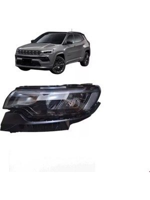 Jeep Compass Ön Far LED Sol 2021 Sonrası Uyumlu