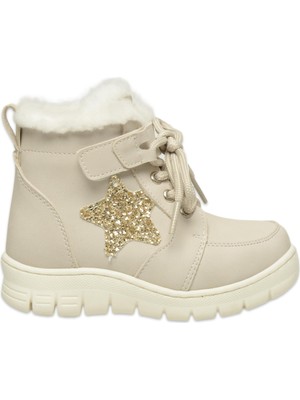 Vicco 946.B25K433 Punto Bebe Bej Kız Çocuk Bot