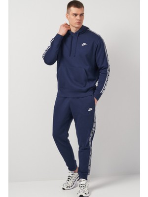 Nike Clup Fleece Gx Trk Suit Erkek Pamuklu Lacivert Eşofman Takımı