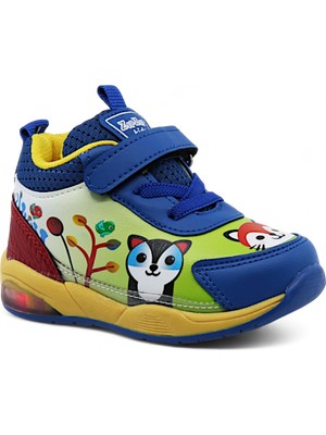 Khayt Zıpzıp Ortopedik Hafif Yuva Kreş Ev Unisex Işıklı Çocuk Spor Ayakkabı