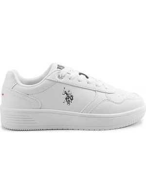 U.s. Polo Assn. A102021403 5f Coster 5pr Kadın Klasik Sneaker Beyaz