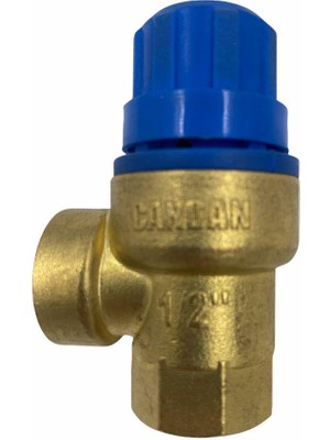 Candan 1/2 Mebranlı Dişi Emniyet Ventili 6 Bar