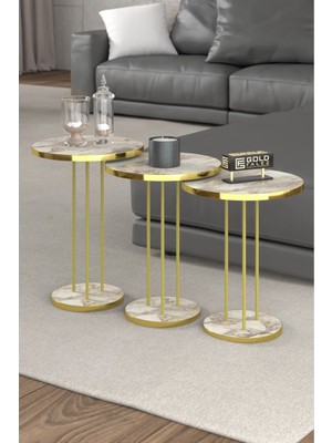 Zigon Sehpa Terra Gold Efes