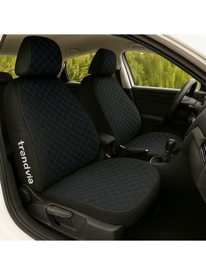 Ön 2'li Sırt Dayamalı Kapitone Kumaş Koltuk Minderi – Koltuk Koruyucu Minder Kılıfı