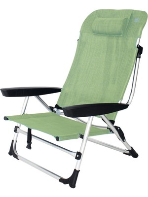 Eurotrail Marbella Katlanabilir Plaj Sandalyesi – Lime (Açık Yeşil)