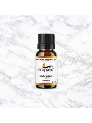 Dropena Aromaterapi , Sedir Ağacı Yağı , 10 ml , Cam Şişe