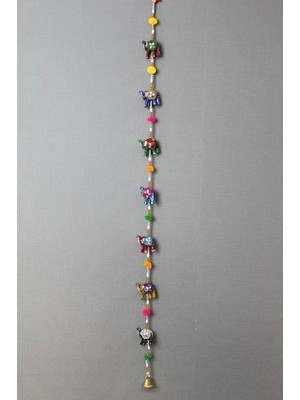 7'li Asmalı Aynalı Fil Model 2