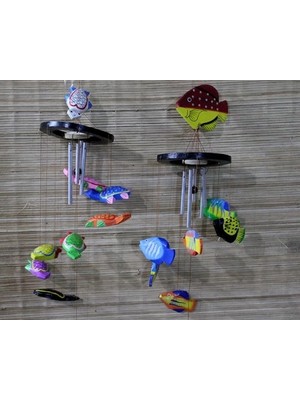 Hayvan Figürlü Rüzgar Çanı Model 1