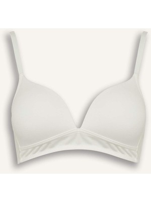 DeFacto Dantel Detaylı Pamuklu Kaplı Pedli Balensiz Bra X9027AZ25AU