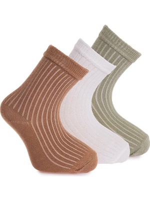 Hellobaby Unisex 3lü Soket Çorap Unisex