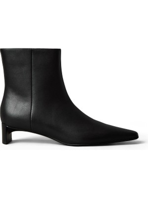 Calvin Klein Deri Siyah Kadın Bot HW0HW02811BEH