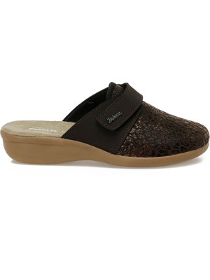 Polaris 609016.Z5PR Kahverengi Kadın Ev Terliği