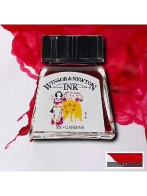 Supertrend Drawing Ink Çizim Mürekkebi 14 Ml. 127 Carmine