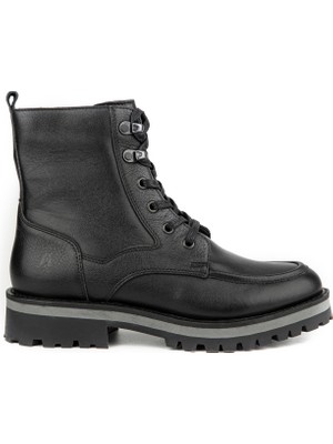 Hush Puppies Deri Siyah Kadın Bot 725030-001