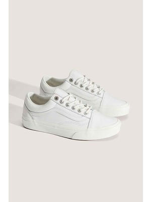 Unisex Old Skool Sneaker - Beyaz