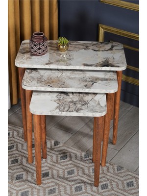 Zigon Sehpa Ahşap Torna Ayak Efes Kr 2065