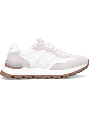 Lufian 111230264 Arthur Erkek Hakiki Deri Klasik Sneaker Taş
