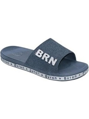 Brn Home Unisex Lacivert Eva Malzemeden Kaymaz Taban Terlik Deniz Plaj Havuz Kullanımı İçin