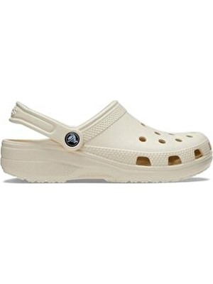Crocs Classic Clog Terlik  10001-2Y2 Bej Renk Ortopedik Taban Günlük Kullanım İçin Hafif ve Rahat