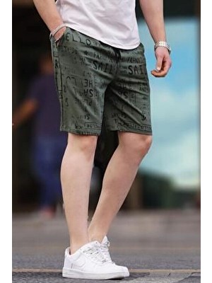 Pano Baskılı Haki Kapri 2408