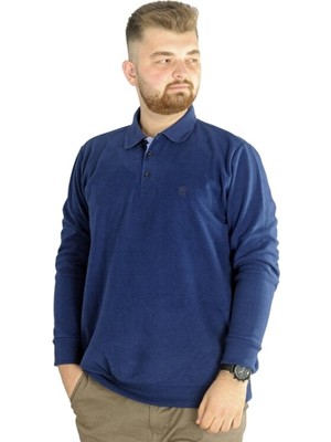 Mode Xl Erkek Sweatshirt Polo Vnz Selanik 20440 Indigo