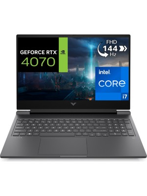 Hp Vıctus 16-R0071NT 8V898EA Intel Core I7-13700H RTX4070 8gb 16.1" 8gb Ram 512GB SSD Windows 11 Pro K2