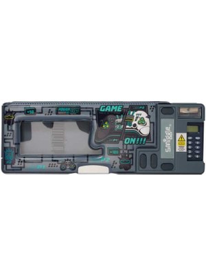 Smiggle Epic Adventures Pop Out Pencil Case Navy 452704