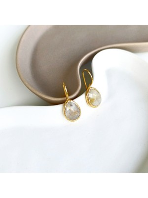 Jade Doğal Taş Küpe