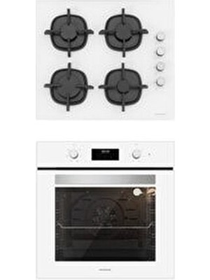 Beyaz 2'li Ankastre Set 5 Yıl Garanti (CS5343W01+BO6502W02)