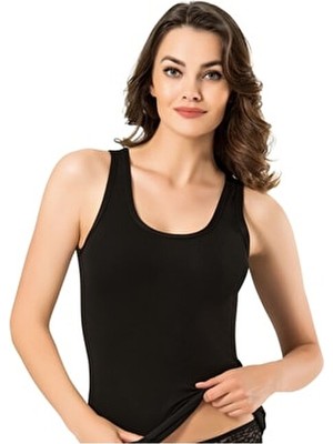 Namaldı Termal Kadın Atlet 273 Dokuma Kumaşlı Rahat Kalıp ile Yazlık Kullanım İçin