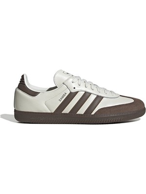 Adidas Samba Og  Ayakkabı Bej Renkli Düz Tabanlı Günlük Kullanım İçin Rahat Tasarım