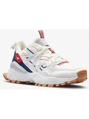 Lescon Trail Mercury 2 Kadın Spor Ayakkabı Beyaz Tekstil Malzeme ile Su Geçirmez Unisex Tasarım